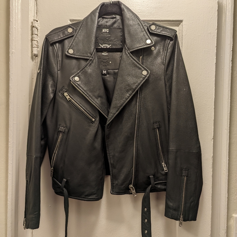Super Dry Vegan Lather Jacket